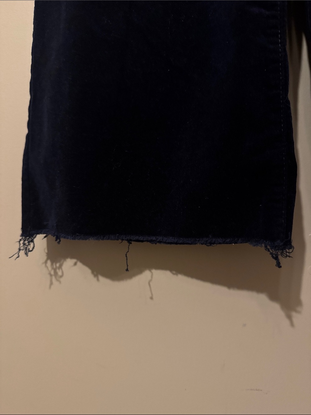 NWOT- KUT from the Kloth Meg Corduroy High-Rise Wide Leg, Navy, size 6 - Picture 8 of 12